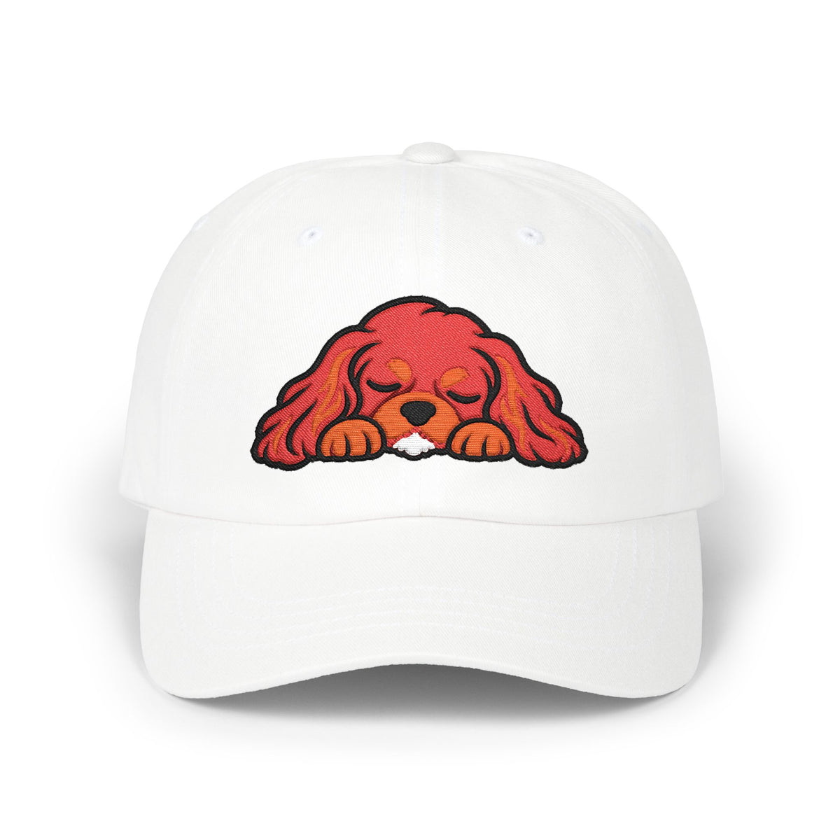 Cavalier King Charles Spaniel Embroidered Dad Hat – Cavy Snuggle Club