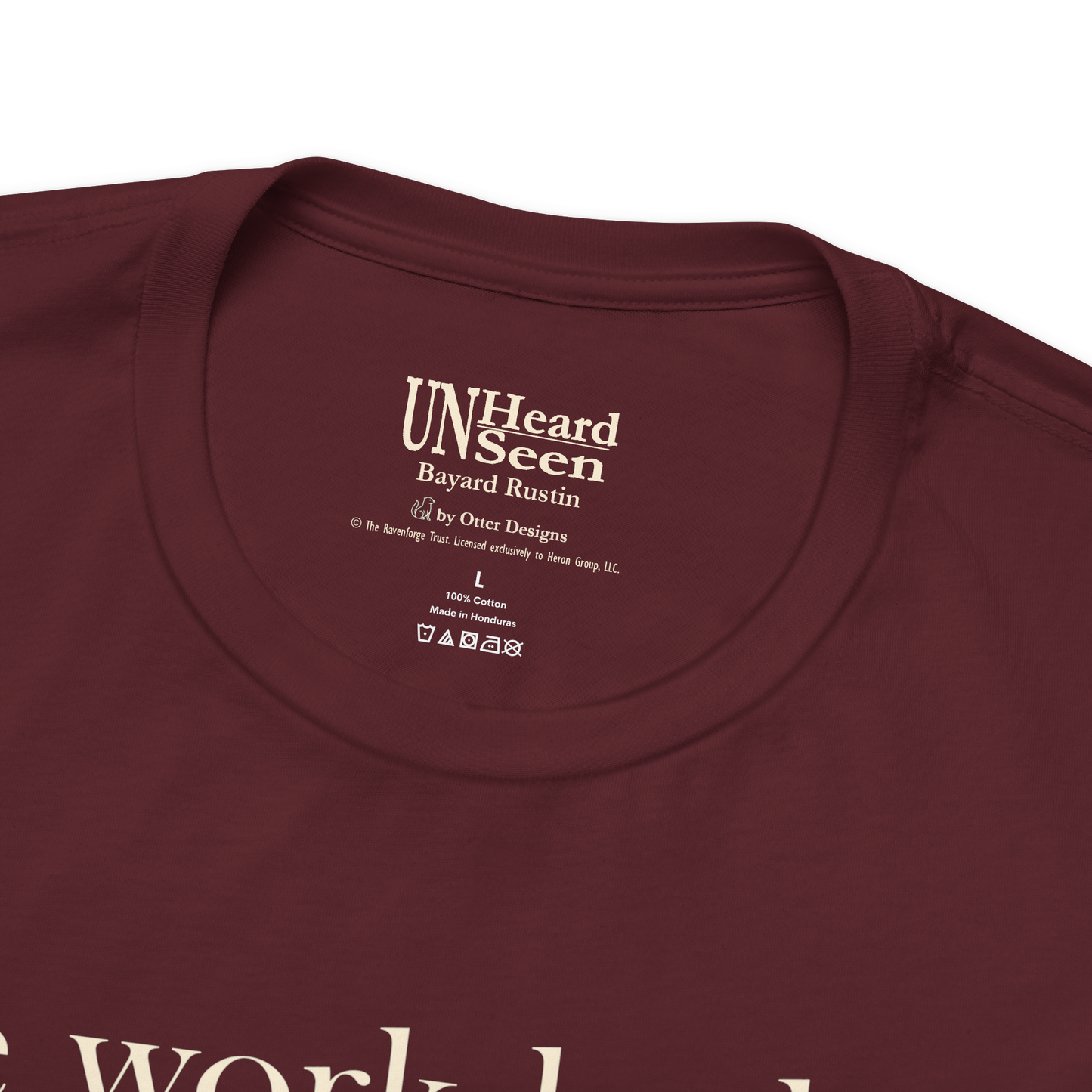 Bayard Rustin Tribute Tee