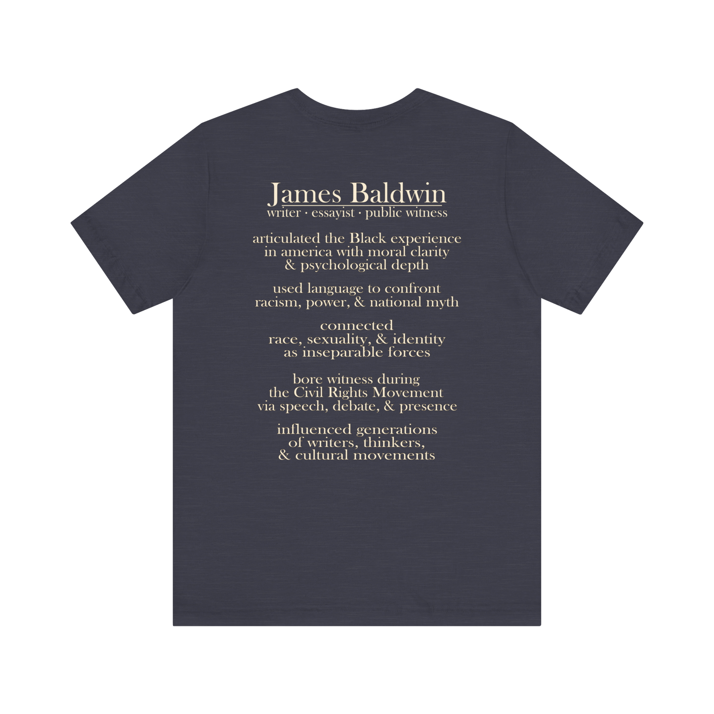 James Baldwin Tribute Tee