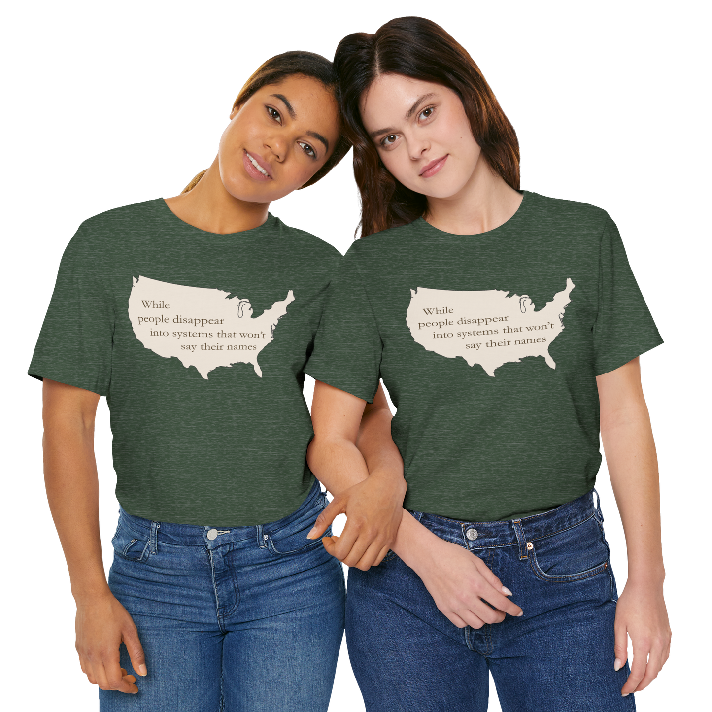 Witness Tee, While People Disappear