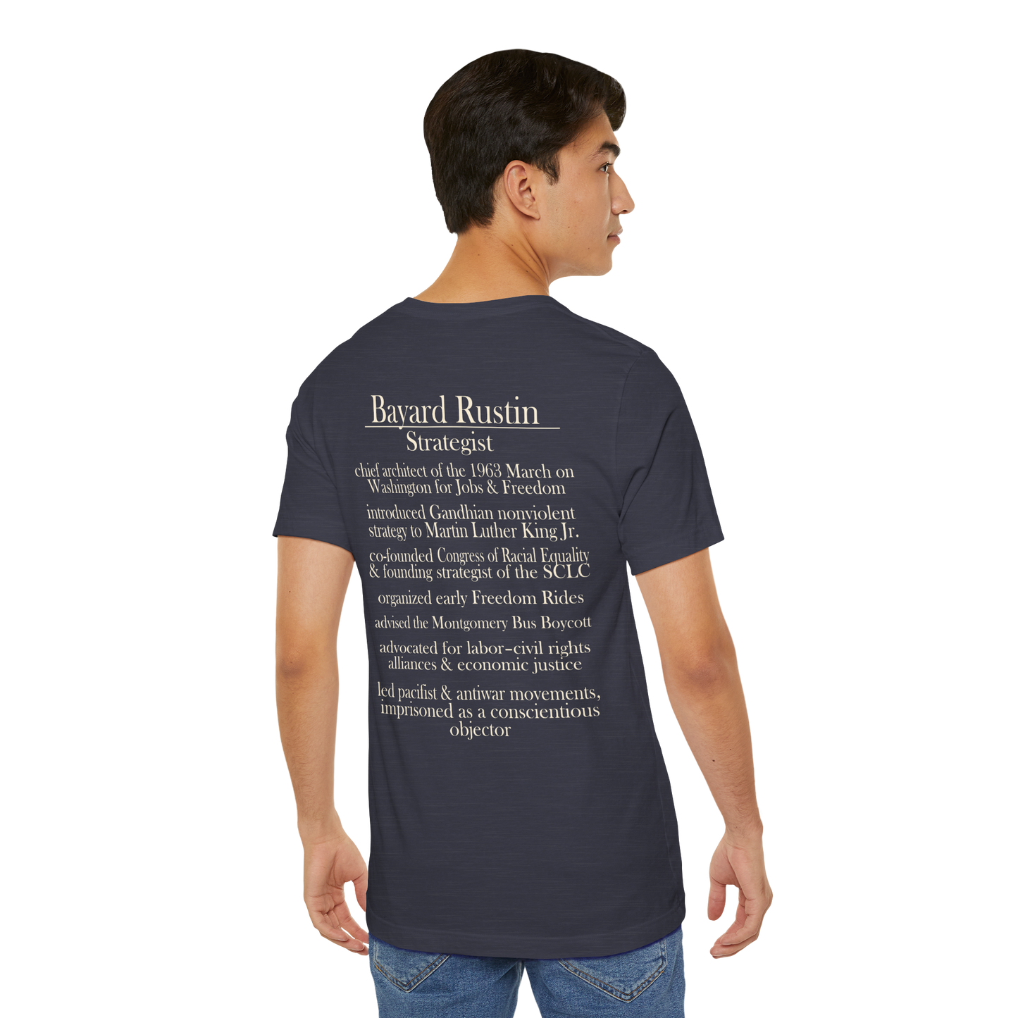 Bayard Rustin Tribute Tee