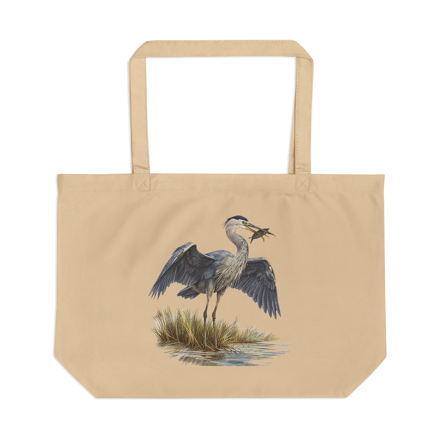 Coastal Heron Tote, Large