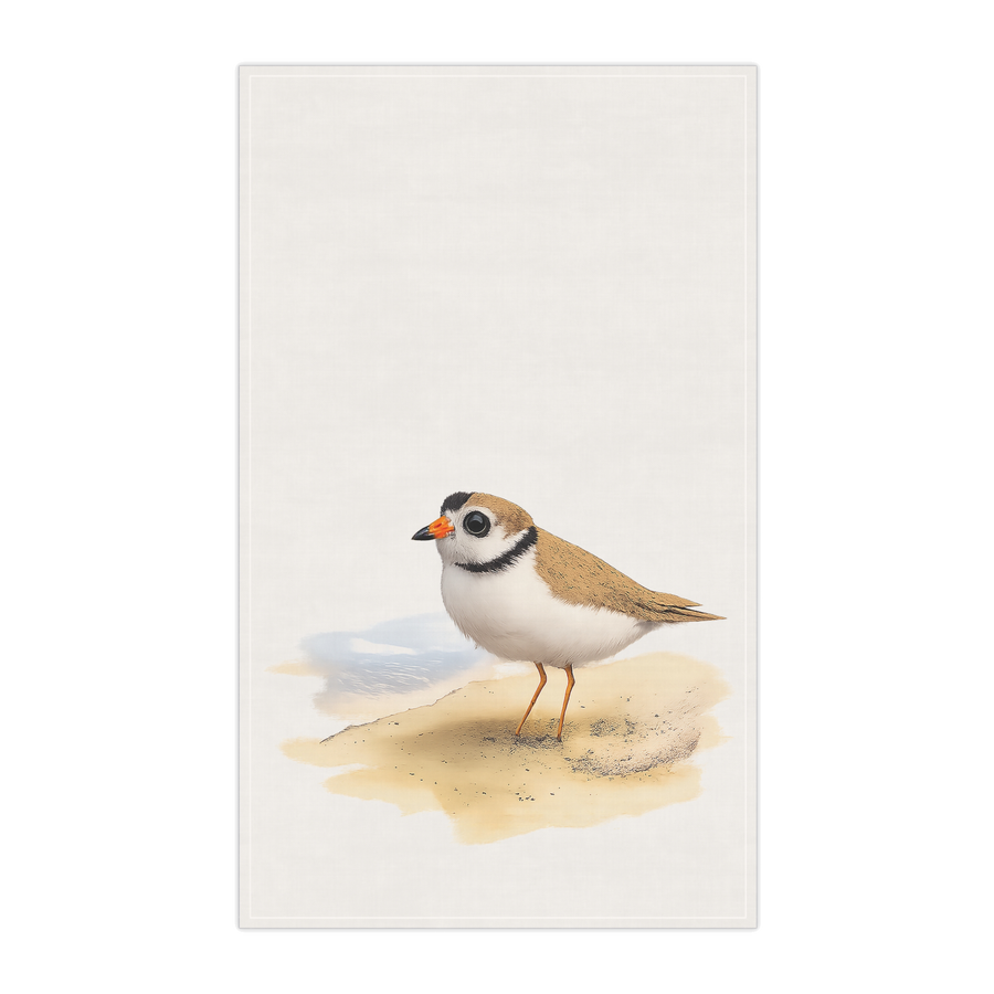 Coastal Plover Tea Towel