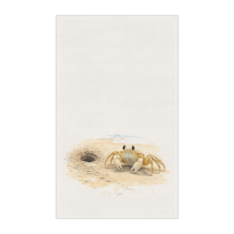 Coastal Ghost Crab Tea Towel