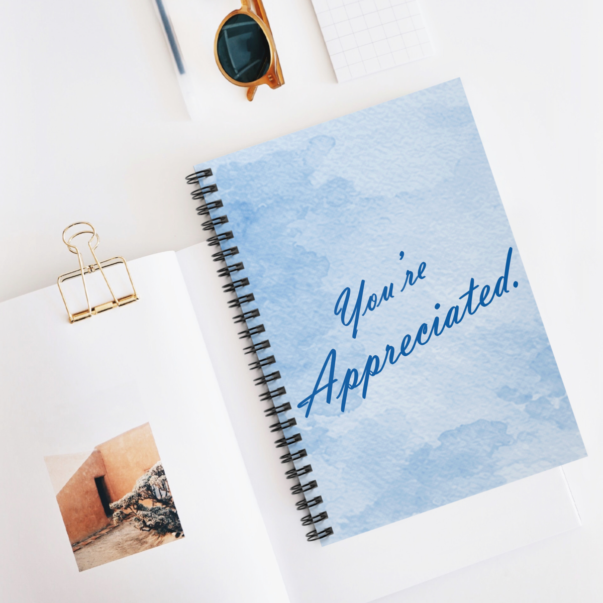You're Appreciated — Spiral Notebook